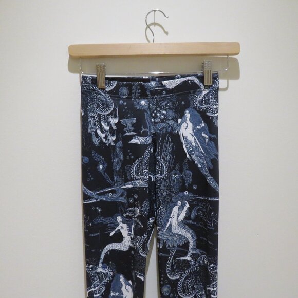 BLACKMILK Birth Of Venus Leggings Alt Punk Goth Whimsigoth Stretch Cosplay XS - Picture 5 of 15